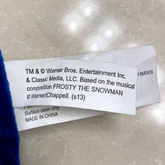 Frosty The Snowman Motorized Plush on Sled TM & Warner Bros & Classic Media - Picture 5 of 7